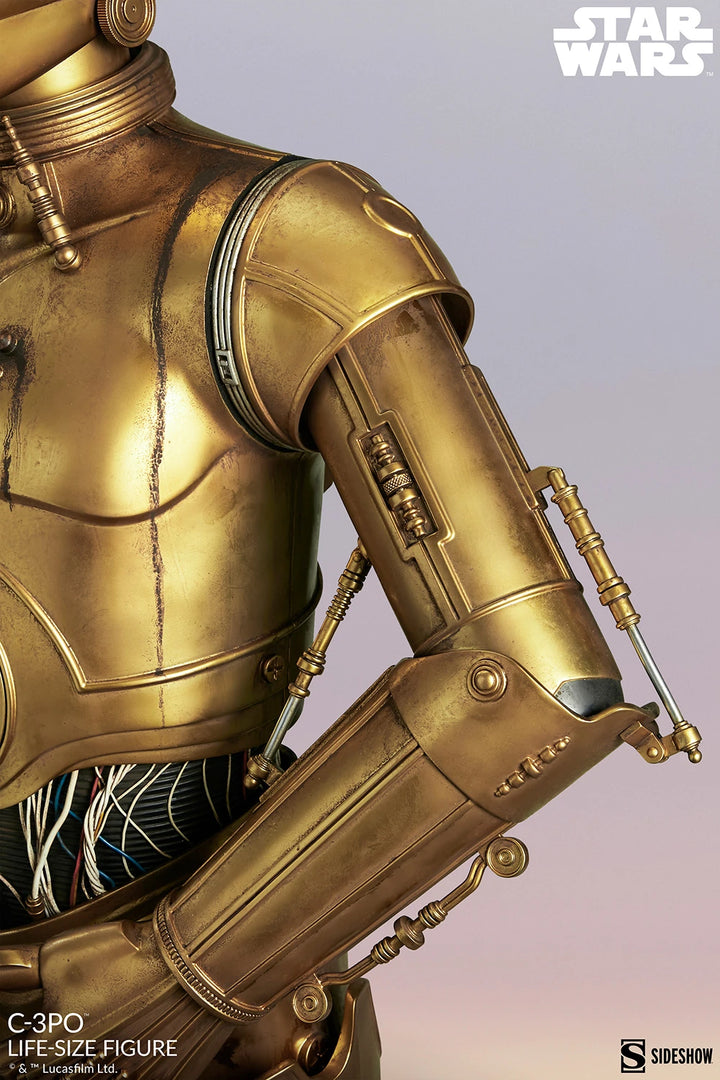 Sideshow Star Wars C-3PO Life Size Statue Figure *Available - Special Order Item Contact Us If Interested