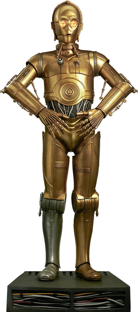 Sideshow Star Wars C-3PO Life Size Statue Figure *Available - Special Order Item Contact Us If Interested