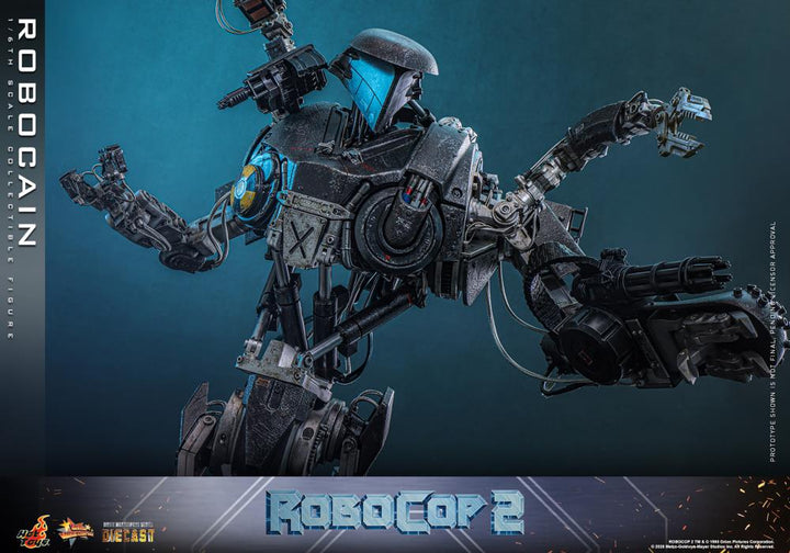 Hot Toys RoboCop 2 MMS RoboCain 1/6th Scale Figure