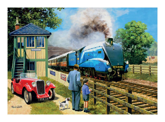 Nostalgia Collection Built For Speed 1000 Piece Jigsaw Puzzle - Image
