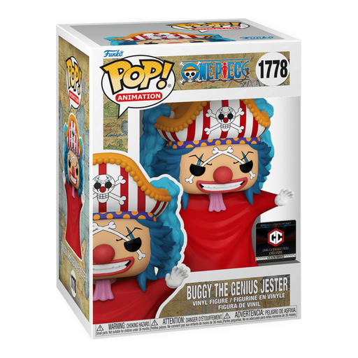 Buggy the Genius Jester (Time-Skip) One Piece Exclusive Funko Pop! Vinyl Figure
