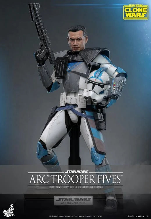 Hot Toys Star Wars The Clone Wars Arc Trooper Fives 1/6th Scale Figure