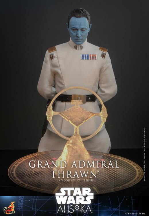 Hot Toys Star Wars Ahsoka Series Grand Admiral Thrawn 1/6th Scale Figure