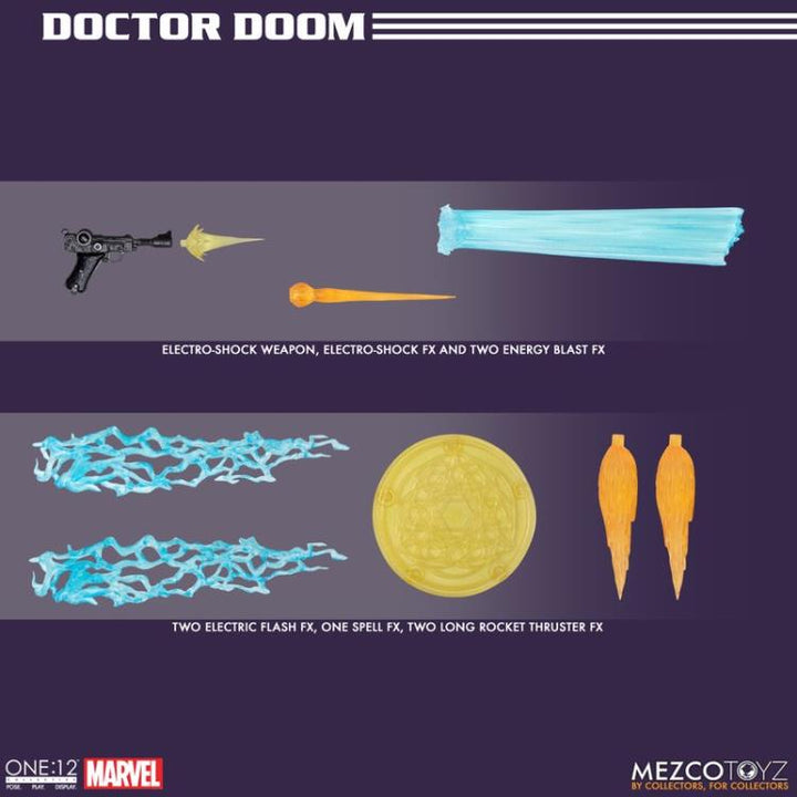 Mezco Marvel One:12 Collective Doctor Doom Action Figure