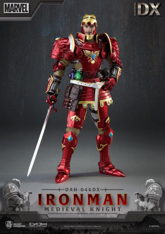 Marvel Dynamic 8ction Heroes Medieval Knight Iron Man (Deluxe Version)