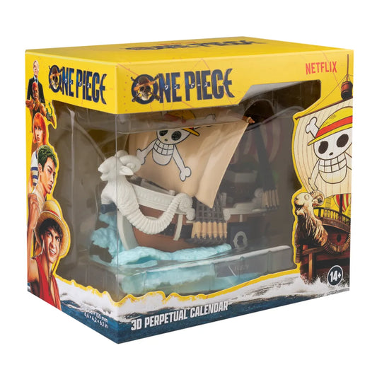 3D Netflix One Piece Going Merry Perpetual Calendar