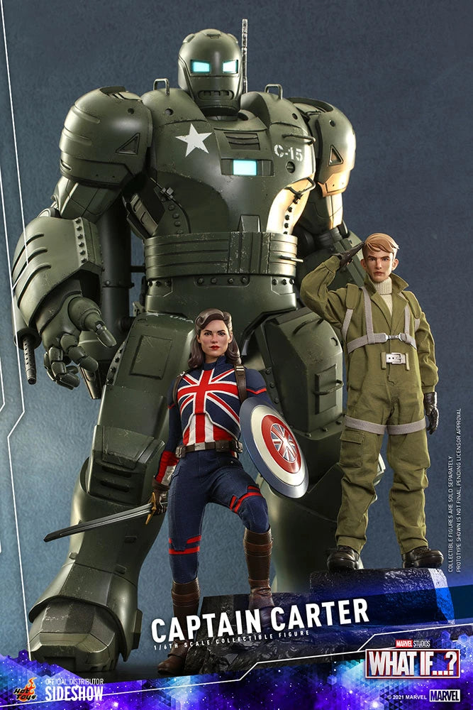Hot Toys Marvel What If...? Captain Carter 1/6 Scale Figure