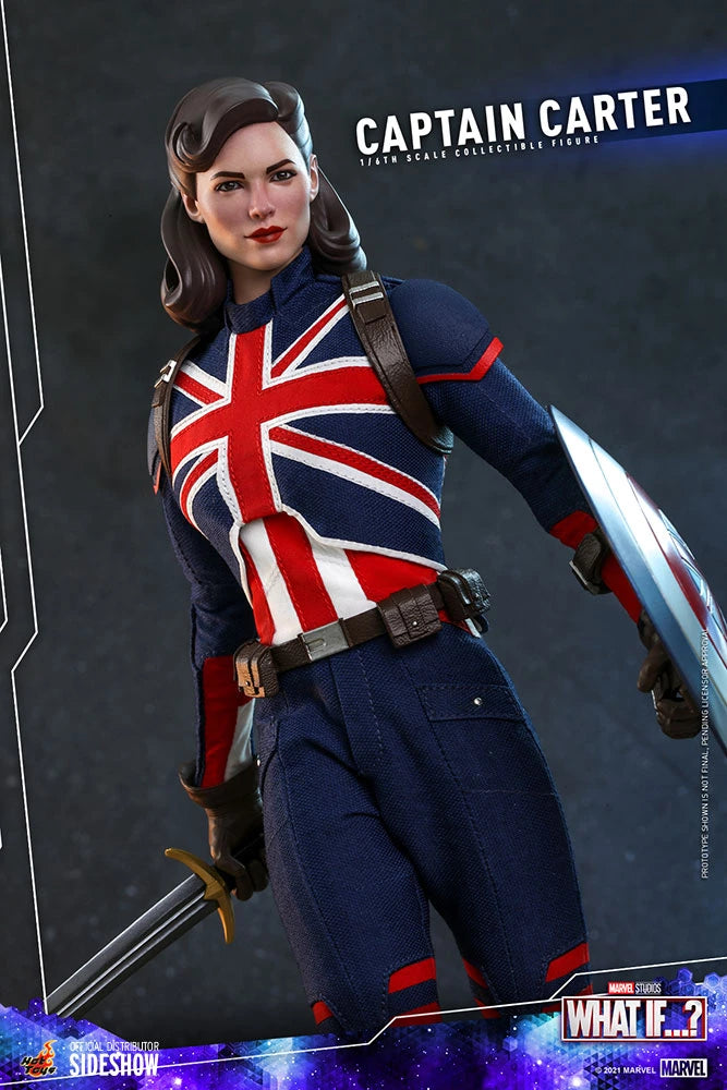 Hot Toys Marvel What If...? Captain Carter 1/6 Scale Figure