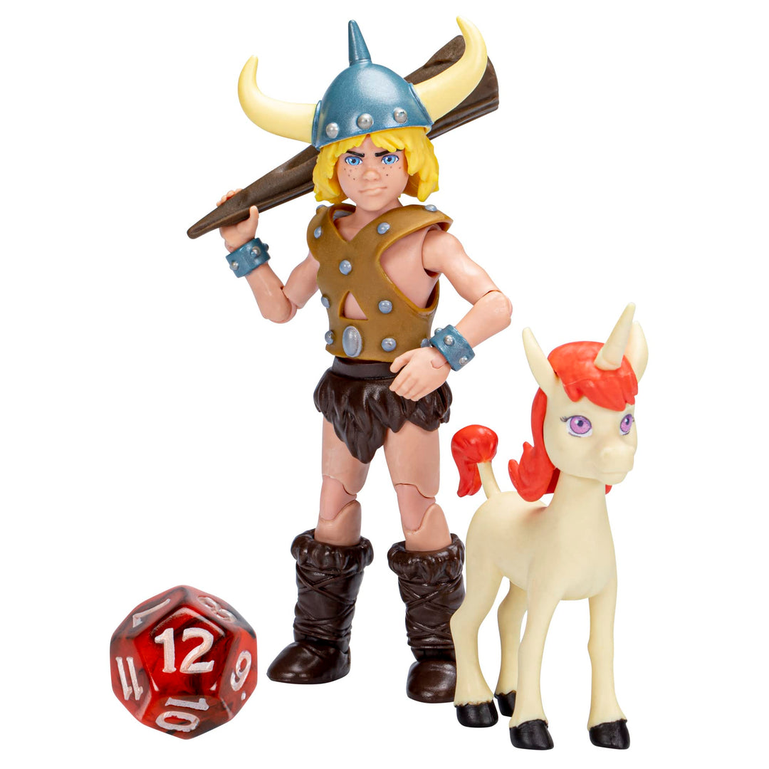Bobby and Uni Dungeons & Dragons Cartoon Classics 6" Scale Action Figure