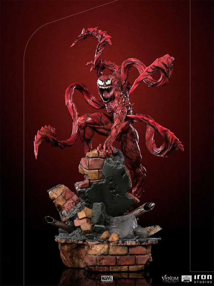 Iron Studios Venom Let There Be Carnage 1/10 Art Scale Limited Edition Carnage Statue