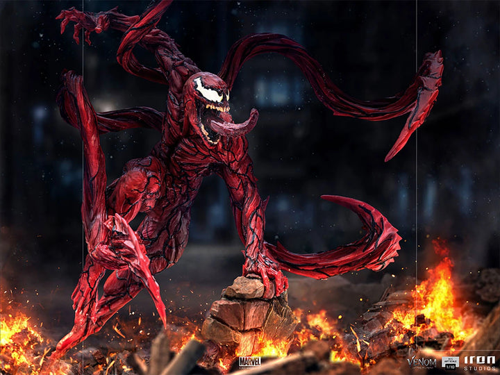 Iron Studios Venom Let There Be Carnage 1/10 Art Scale Limited Edition Carnage Statue