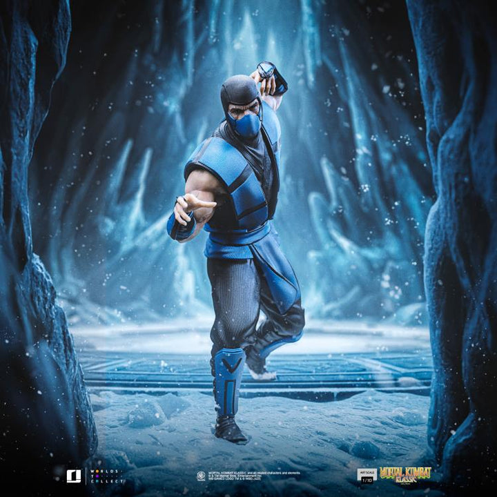 Iron Studios Mortal Kombat Klassic Sub-Zero 1/10 Art Scale Limited Edition Statue