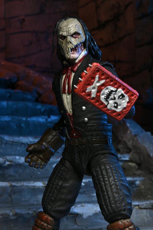 NECA Universal Monsters x Teenage Mutant Ninja Turtles Ultimate Casey Jones as The Phantom 7" Action Figure