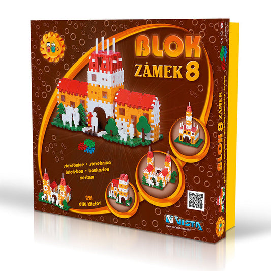 Vista Block 8 Castle Construction Set (221 Pieces) - Image 2