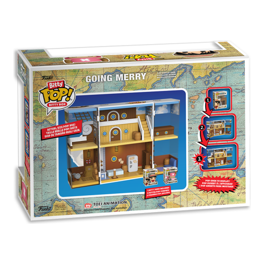 Bitty Boxes - One Piece - Going Merry, side angle