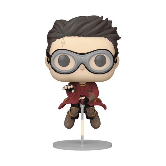 Pop! Harry Potter - Harry with Broom (Quidditch) - Image