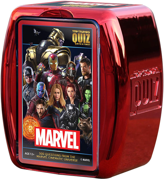 Top Trumps Quiz Marvel Cinematic Universe Card Game - Image 2