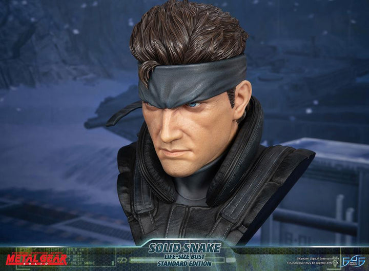 First4Figures Metal Gear Solid Solid Snake 1/1 Scale Life-Size Bust