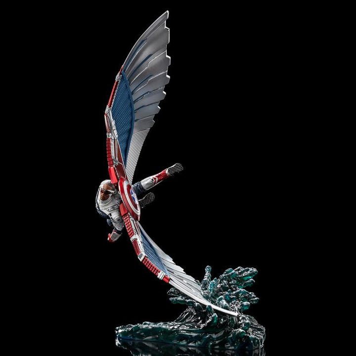 Iron Studios Diorama Series Captain America Sam Wilson 1/10 Deluxe Scale Limited Edition Statue