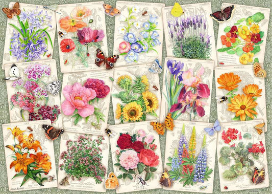 Country Cottage Favourites 1000 Piece Jigsaw Puzzle