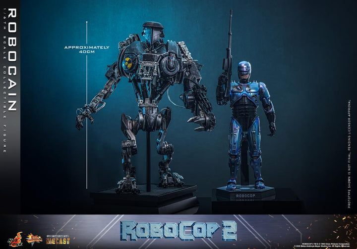 Hot Toys RoboCop 2 MMS RoboCain 1/6th Scale Figure