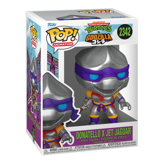 Pop! Vinyl - Godzilla x TMNT - Donatello x Jet Jaguar