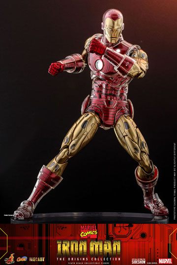 Hot Toys Marvel Comics The Origin Collection Iron Man 1/6th Scale Figure