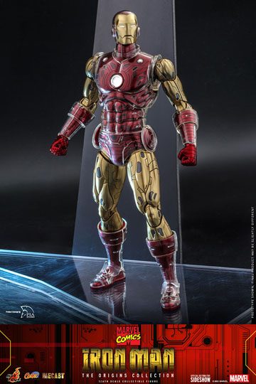 Hot Toys Marvel Comics The Origin Collection Iron Man 1/6th Scale Figure
