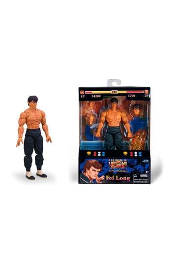 Ultra Street Fighter II The Final Challengers Fei-Long 6" Action Figure
