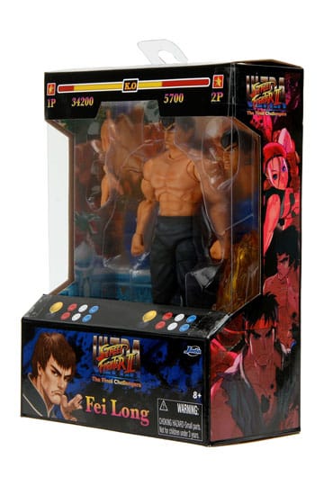 Ultra Street Fighter II The Final Challengers Fei-Long 6" Action Figure