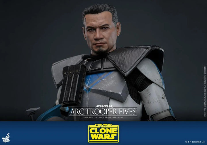 Hot Toys Star Wars The Clone Wars Arc Trooper Fives 1/6th Scale Figure