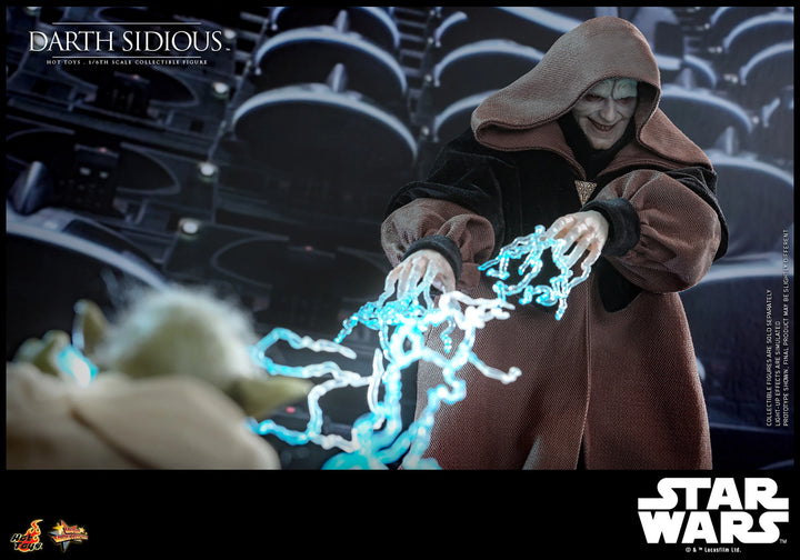 Hot Toys Star Wars Revenge of the Sith Darth Sidious 1/6th Scale Figure