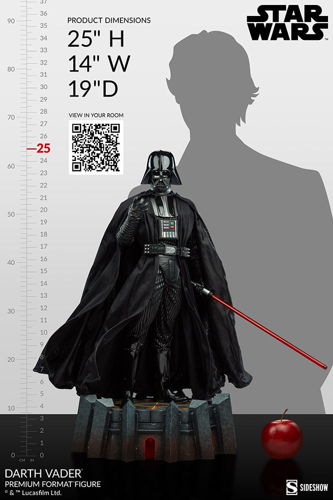 Sideshow Star Wars Premium Format Figure Darth Vader 1/4 Scale Statue