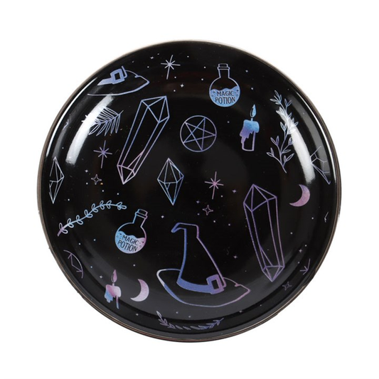 Crystal Witch Trinket Dish, alternate view