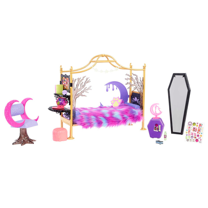 Monster High Clawdeen Wolf Bedroom Playset