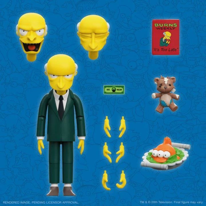 The Simpsons ULTIMATES! Montgomery Burns Action Figure