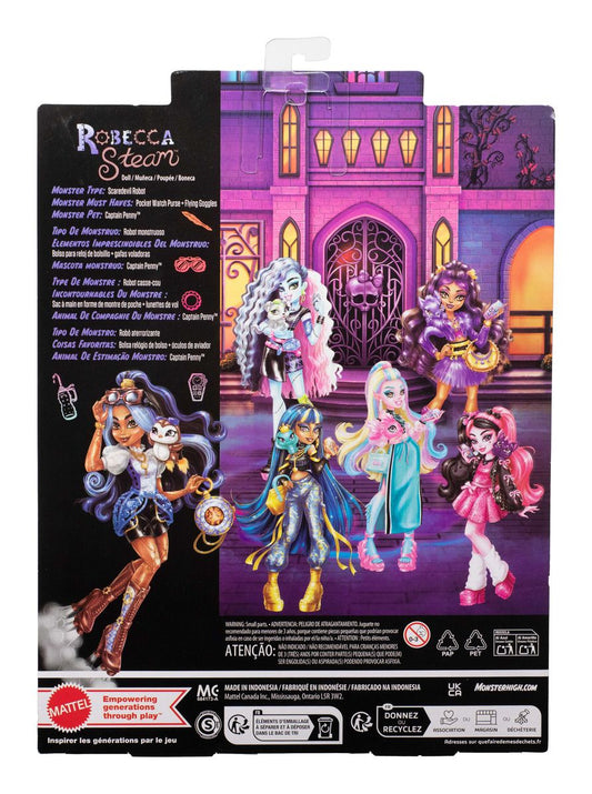 Monster High Core Doll: Rebecca Steam - Image