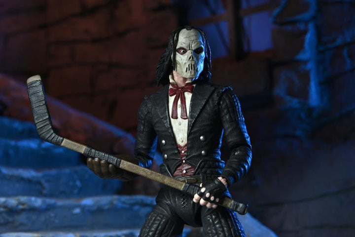 NECA Universal Monsters x Teenage Mutant Ninja Turtles Ultimate Casey Jones as The Phantom 7" Action Figure