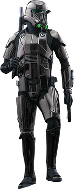 Hot Toys 1/6 Scale Star Wars Death Trooper (Black Chrome Version) Exclusive, Infinity Collectables , Uncategorized