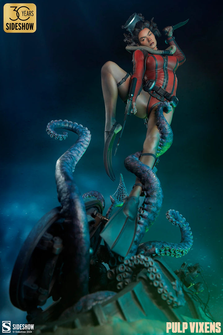 Sideshow Pulp Vixens: Deep Down Premium Format 24" Statue
