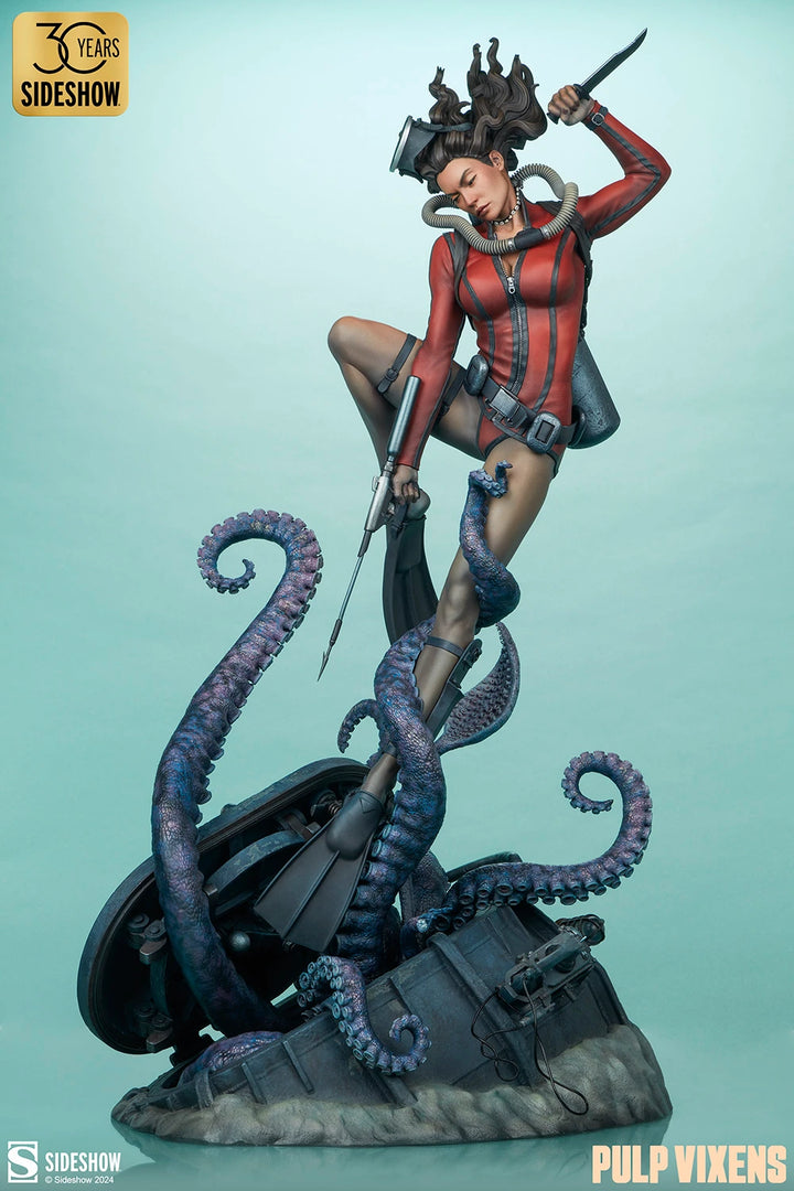 Sideshow Pulp Vixens: Deep Down Premium Format 24" Statue