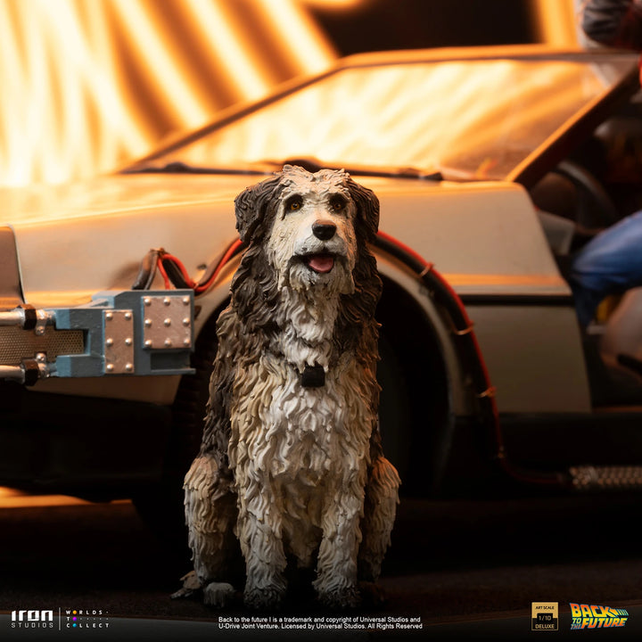 Iron Studios Back to the Future DeLorean (Full Set) 1/10 Art Scale Limited Edition Statue