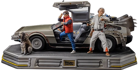 Delorean modele sales reduit