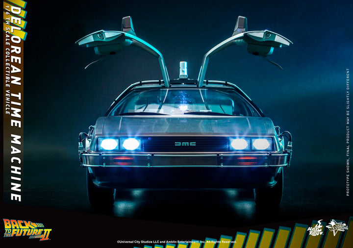 Hot Toys Back to the Future Part II  DeLorean Time Machine 1/6th Scale Vehicle