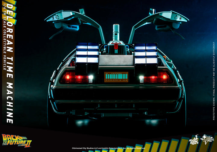 Hot Toys Back to the Future Part II  DeLorean Time Machine 1/6th Scale Vehicle