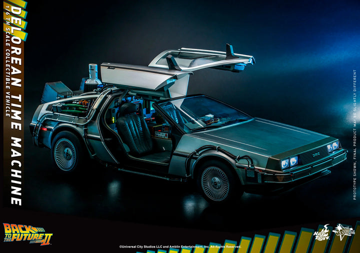 Hot Toys Back to the Future Part II  DeLorean Time Machine 1/6th Scale Vehicle
