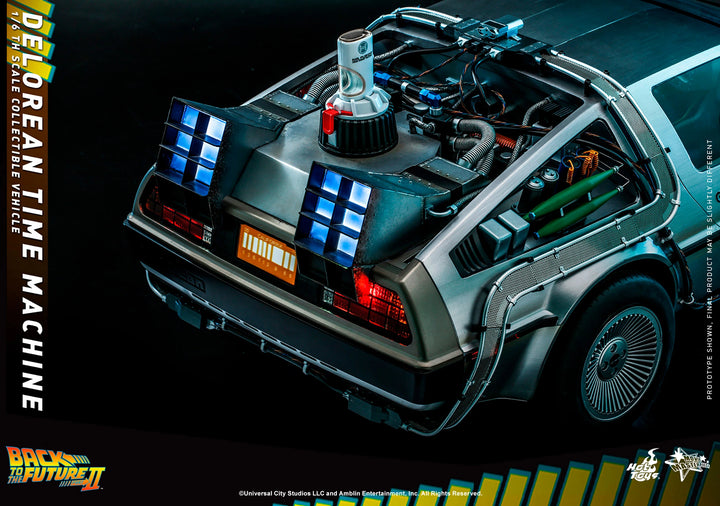 Hot Toys Back to the Future Part II  DeLorean Time Machine 1/6th Scale Vehicle