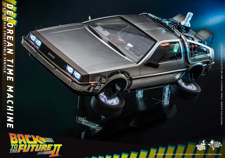 Hot Toys Back to the Future Part II  DeLorean Time Machine 1/6th Scale Vehicle