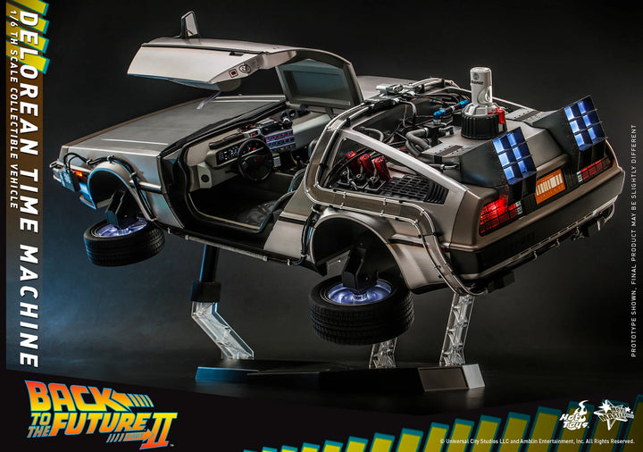 Hot Toys Back to the Future Part II  DeLorean Time Machine 1/6th Scale Vehicle