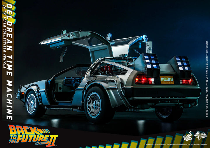 Hot Toys Back to the Future Part II  DeLorean Time Machine 1/6th Scale Vehicle